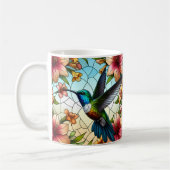 Elegant Hummingbird Glas in lood Effect Koffiemok (Links)