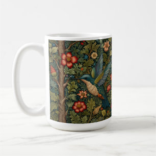 Elegant Hummingbird kunstwerk bohemian floral Koffiemok