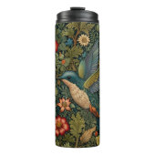 Elegant Hummingbird kunstwerk bohemian floral Thermosbeker (Voorkant)