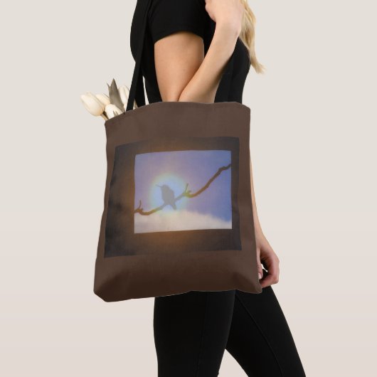 Elegant Hummingbird Modern Simple Tas (Dichtbij)