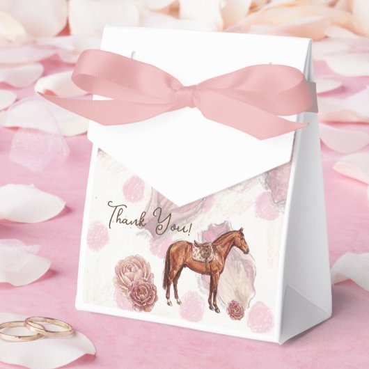 Elegant Hunter's Equestrian Bedankdoosjes (Huwelijk)
