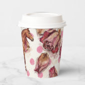 Elegant Hunter's Equestrian Papieren Bekers (Links)