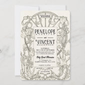 Elegant Huwelijk Kaart (Voorkant)