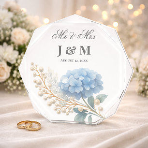 Elegant huwelijksgeschenk voor pasgehuwden Bruid B Fotoblokken