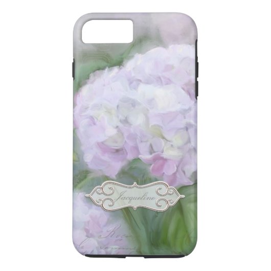 Elegant Hydrangea Flower Painting  Case-Mate iPhone Case (Achterkant)