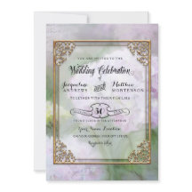 Elegant Hydrangea Flowers Lavender Paars Gold