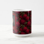 Elegant Hydrangea Patroon Vriend Grdauation Magische Mok (Midden)