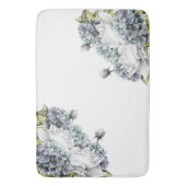 Elegant Hydrangeas Bathroom Mat (Voorkant Verticaal)