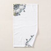 Elegant Hydrangeas Bathroom Towel Set Bad Handdoek (Handdoek)