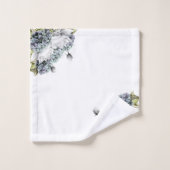 Elegant Hydrangeas Bathroom Towel Set Bad Handdoek (Wasdoekje)