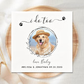 Elegant I doet te veel aan aangepast huisfotowedde Servet