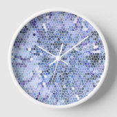 Elegant ice blue mosaic (Voorkant)