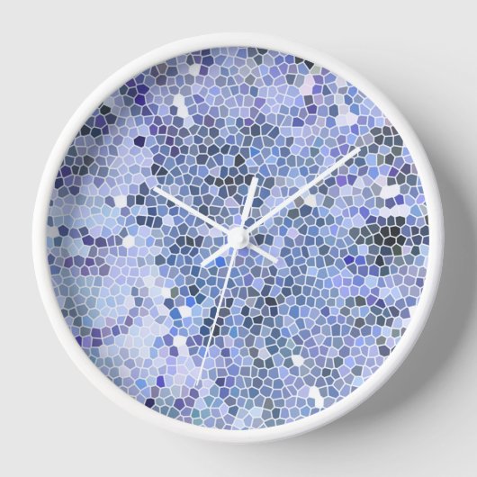 Elegant ice blue mosaic (Voorkant)