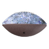 Elegant ice blue mosaic american football (Gedraaid 270)