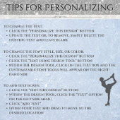 Elegant Ice Skating Glitter Figure Skate Birthday  Kaart