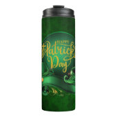 Elegant Iers Pet & Boot - Happy St. Patrick's Day Thermosbeker (Voorkant)