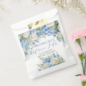Elegant Iets Blauw Hydrangea Vrijgezellenfeest Bedankzakje (Gezegeld)