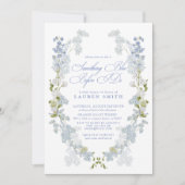 Elegant iets blauw voordat ik Vrijgezellenfeest Kaart (Voorkant)