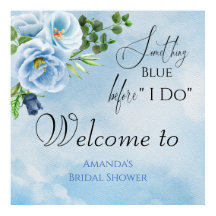 Elegant Iets Blauw Vrijgezellenfeest Welkom