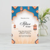 Elegant Iftar-uitnodiging Kaart (Staand voorkant)