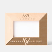 Elegant ijsberg kunstwerk gegraveerde lijstjes (Voorkant)