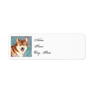 Elegant IJslandse Sheepdog Etiket