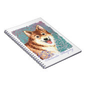 Elegant IJslandse Sheepdog Notitieboek (Rechterzijde)