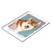 Elegant IJslandse Sheepdog Notitieboek (Linkerzijde)