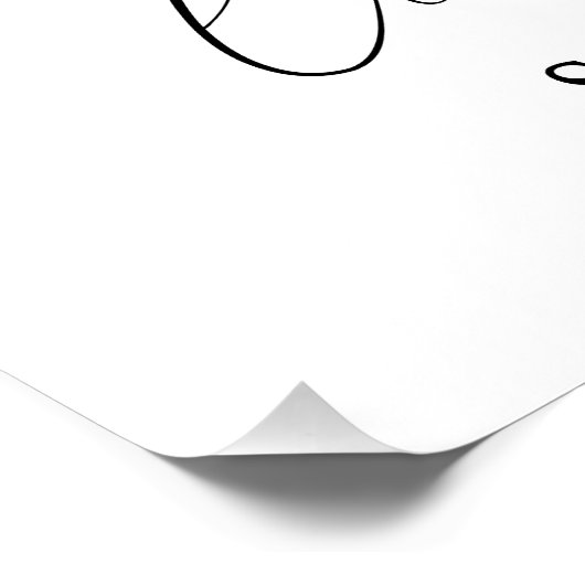 Elegant Ik heb de One Quote bruiloft gevonden Perfect Poster (Hoek)