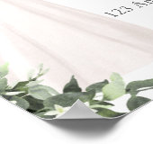 Elegant Illustrated Wedding Invitation  Poster (Hoek)