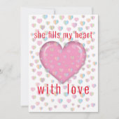 Elegant Ilovette Design Corvette C1 Ilustratie Kaart (Voorkant)