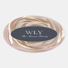 Elegant ILY Sticker Cream Roos