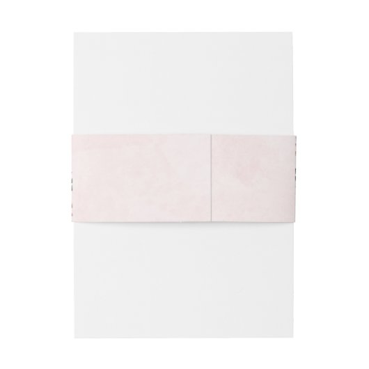 Elegant in de herfst Roze Tonen bruiloft Uitnodigingen Wikkel (Achterkant Voorbeeld)