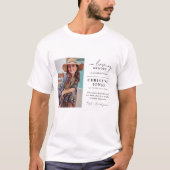 Elegant in het liefhebben van Memorial Funeral Tri T-shirt (Voorkant)