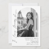 Elegant in liefdevolle herinnering begrafenis eenv kaart (Voorkant)