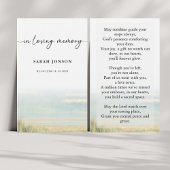Elegant in liefdevolle herinnering begrafenis gebe visitekaartje