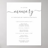 Elegant in liefdevolle herinnering bruiloft herden poster (Voorkant)