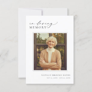 Elegant in liefdevolle herinnering Foto begrafenis