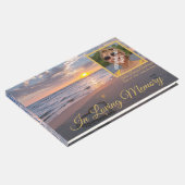 Elegant in liefdevolle herinnering strand zonsonde gastenboek (Hoek)