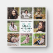 Elegant in liefhebbend geheugen 8 Memorial Fotocol Fotoplaat (Voorkant)