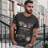 Elegant in Loating Memory Photo Collage Memorial T-shirt