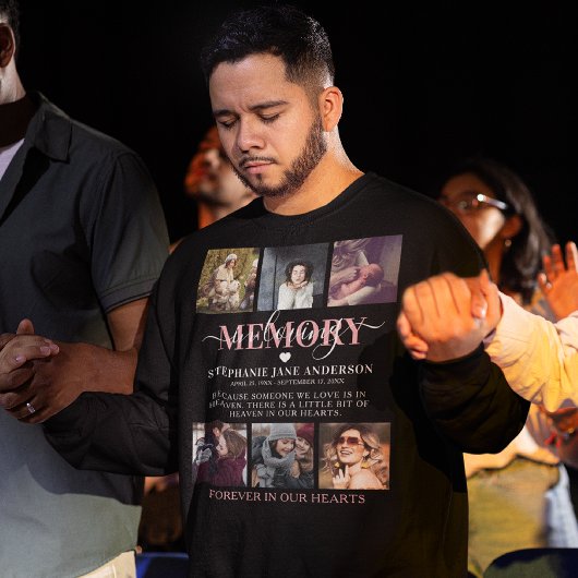 Elegant in Loating Memory Photo Collage Memorial Trui