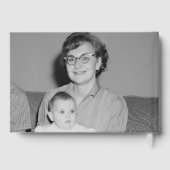 Elegant In Loving Memory Photo Gastenboek (Achterkant)