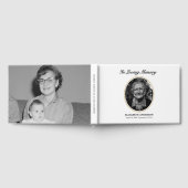 Elegant In Loving Memory Photo Gastenboek (Volledig)