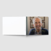 Elegant In Loving Memory Script Photo Funeral  Gastenboek (Volledig)