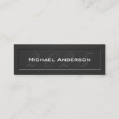 Elegant in reliëf zien er Afstuderen van topklasse Contactkaartje (Voorkant)