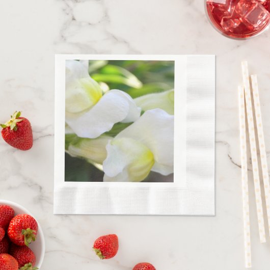 Elegant in witte papieren servetten (Insitu)