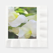 Elegant in witte papieren servetten (Voorkant)