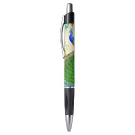 Elegant Indian Blue Peacock Pen