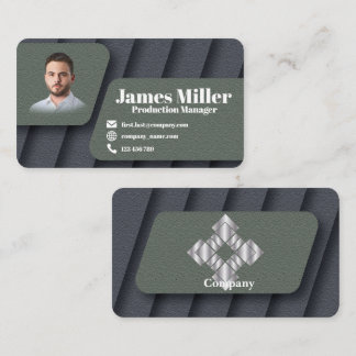 Elegant ingelijst visitekaartje serie 44